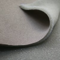 Потолочная ткань «Lakost» на поролоне 3 мм (серый теплый темный, сетка, ширина 1,7 м.)