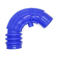 Шланг воздушного фильтра для ВАЗ 2110 8кл. силикон синий [CS-15039]