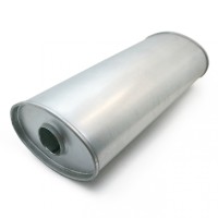 Глушитель универсальный «ТВС» прямоточный (алюминизированная сталь) Ø57*450